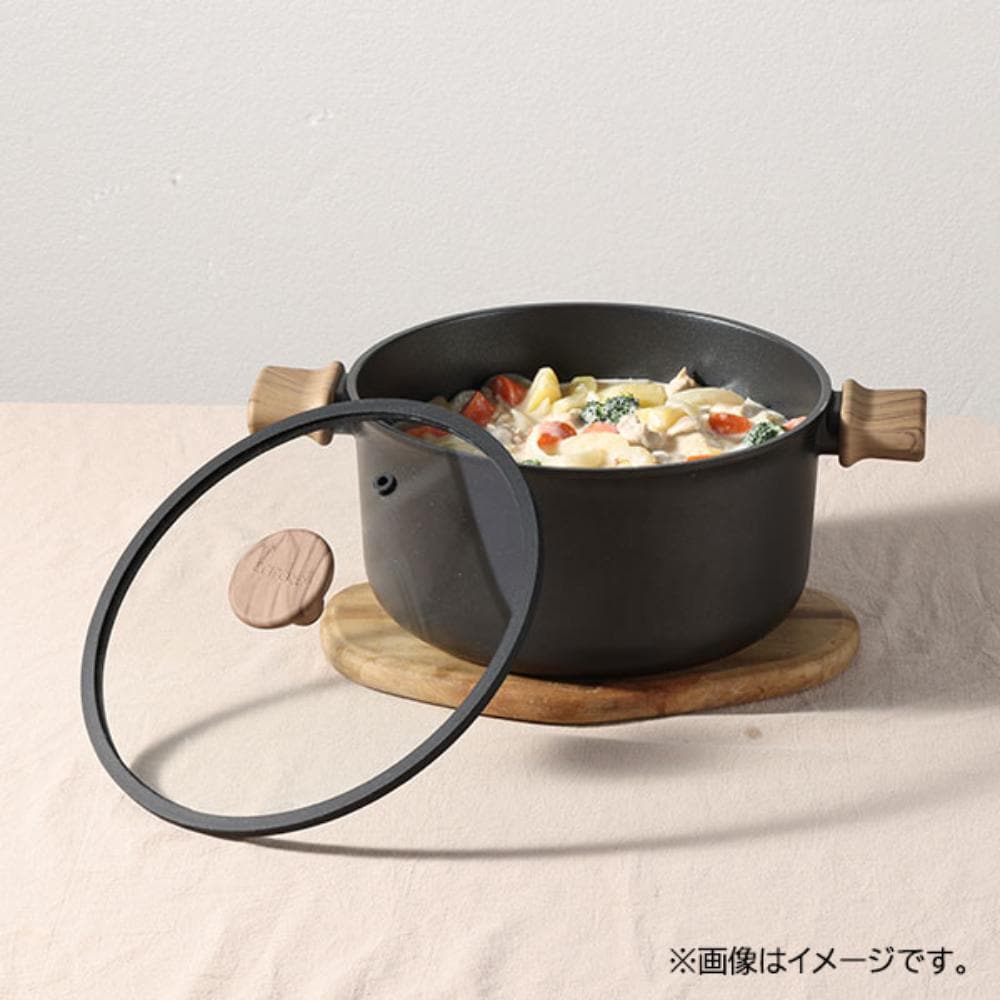 [�}���C]CAROTE(�J���[�e) ����� 24cm IH �K�X�ΑΉ� �K���X�W�t NM-5109 �u���b�N/�J���[�e�iCAROTE�j �u���b�N