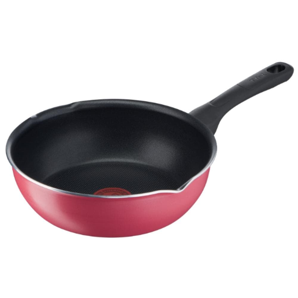 ティファール クランベリーレッド マルチパン 22cm B55975 (フライパン