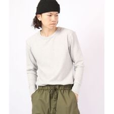 ワッフルクルーネックL/S-Tee（パック入り）