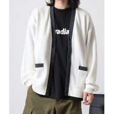 ビッグワッフルＶカーディガン