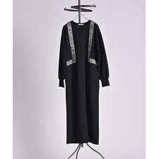 ニットラインダンボールワンピース