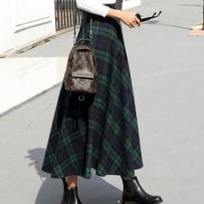 Skirt/チェック柄フレアロングスカート ST/No.27540