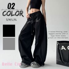 Pants/ロゴ刺繍ワイドパンツ ST/No.22262