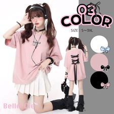 T-Shirts/バックリボンサブカルＴシャツ ST/No.22142