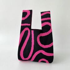 Chime Trip/ニットミニトートバッグ ST/No.26033