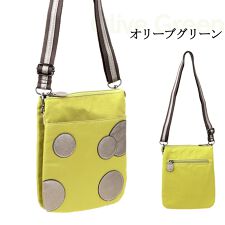 セレナーデ 財布ポシェット 人気 小さい 軽量ショルダー はっ水ショルダー 撥水ナイロン