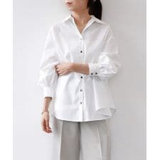 バックボタンオーバーシャツ