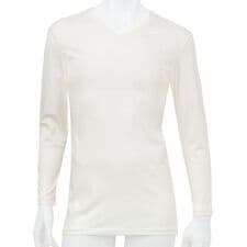 綿１００　メンズインナー　トップ（長袖）（ＷＬ６１０３）