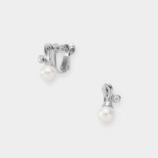 淡水パール イヤリング