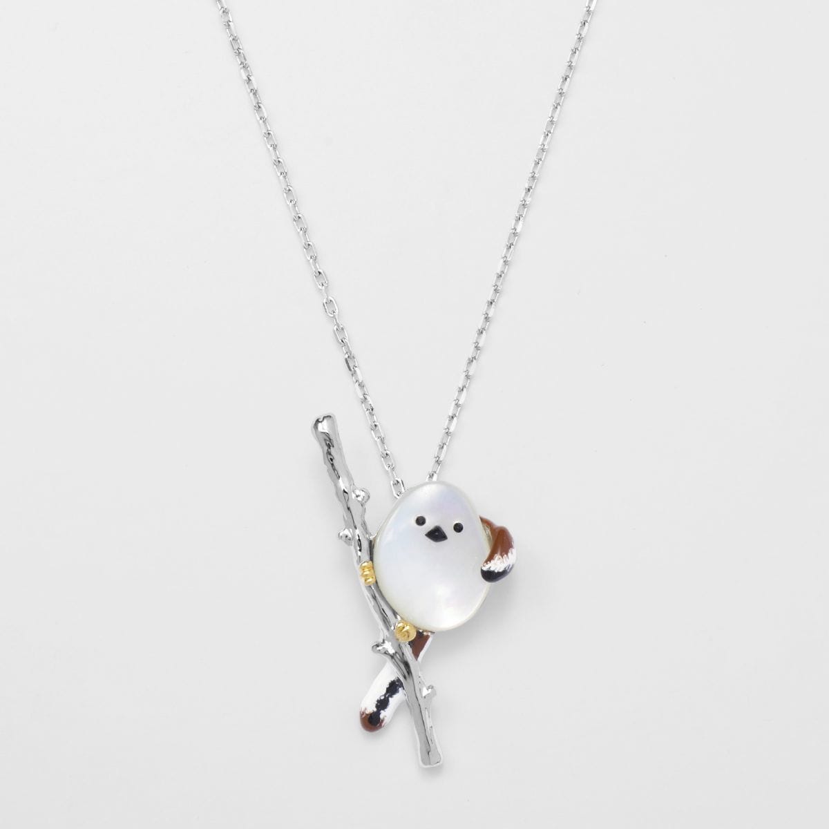 白蝶貝 シマエナガ ネックレス | ヴァンドームブティック(VENDOME