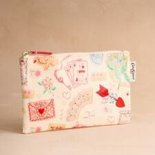 ジップド パース Love Notes