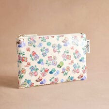 ジップド パースMarble Ditsy