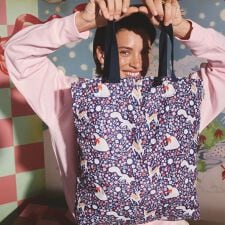 フォルダウェイ トートバッグPolar Ditsy