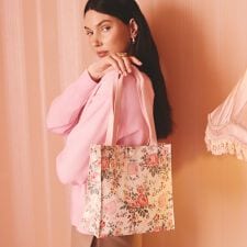 ミディアム ブックバッグ Hackney Rose