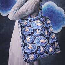 ムーミン ラージ ブックバッグMoomin Clouds