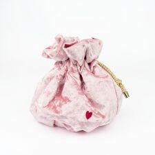 ベロア巾着 Ribbon Bow