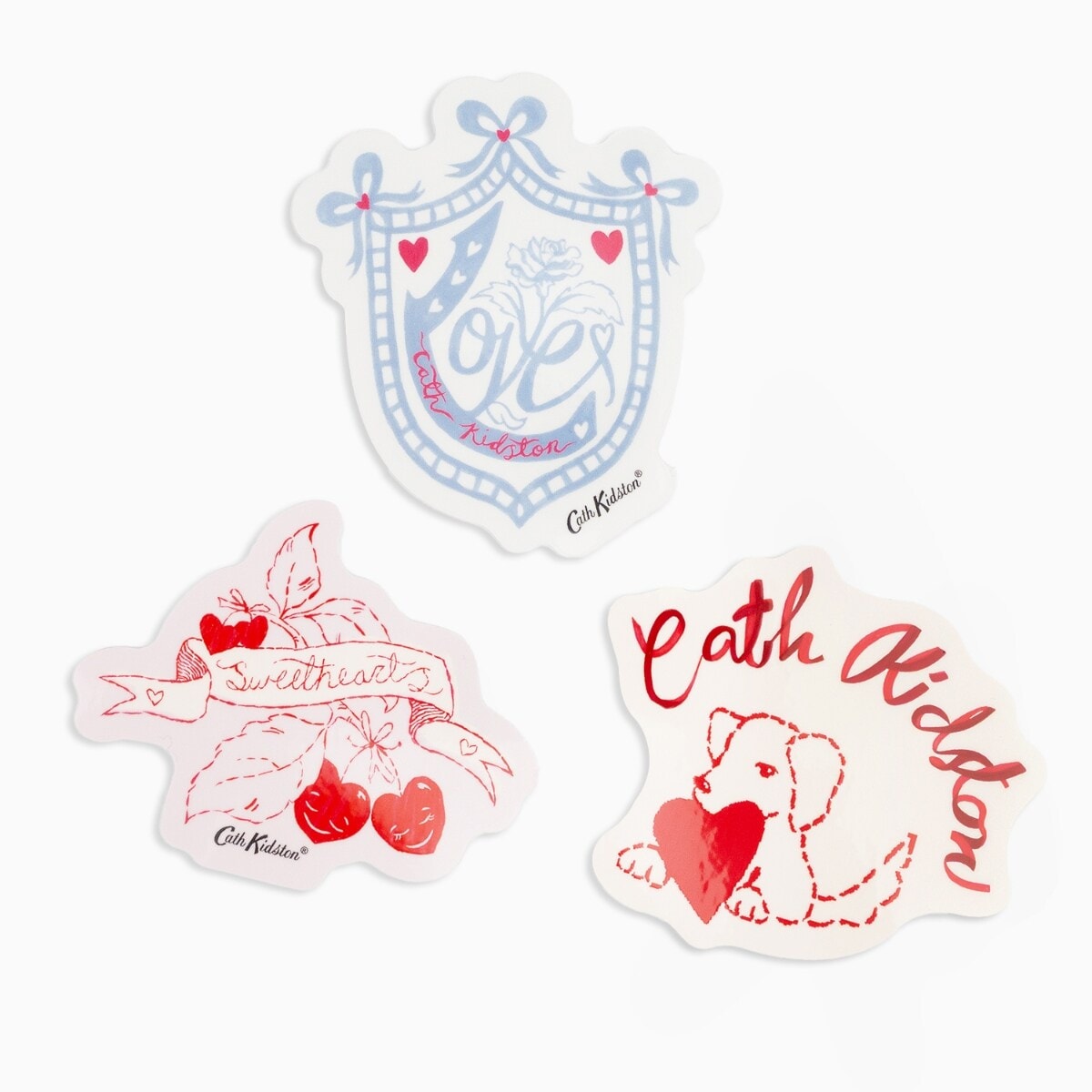 [�}���C]�X�e�b�J�[�Z�b�g London Crown/�L���X �L�b�h�\���iCath Kidston�j Love Notes