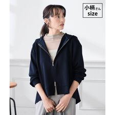 【低身長サイズ】バックフレアダンボールパーカー