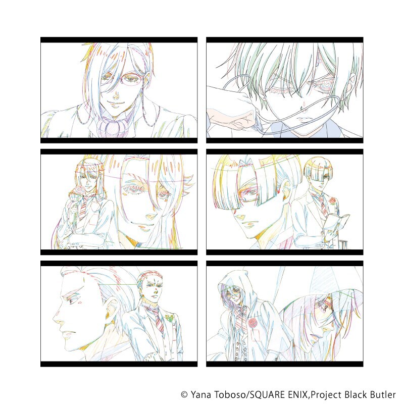 ポストカード6枚セットアニメ「黒執事 -寄宿学校編-」01/寄宿学校編