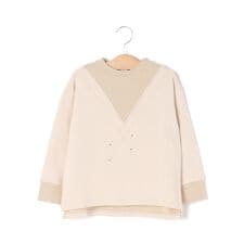 インレイガゼット配色プルオーバー親子お揃い(110~140cm)