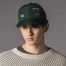 ロゴ刺しゅうタフタキャップ大人親子お揃い(56~59cm)