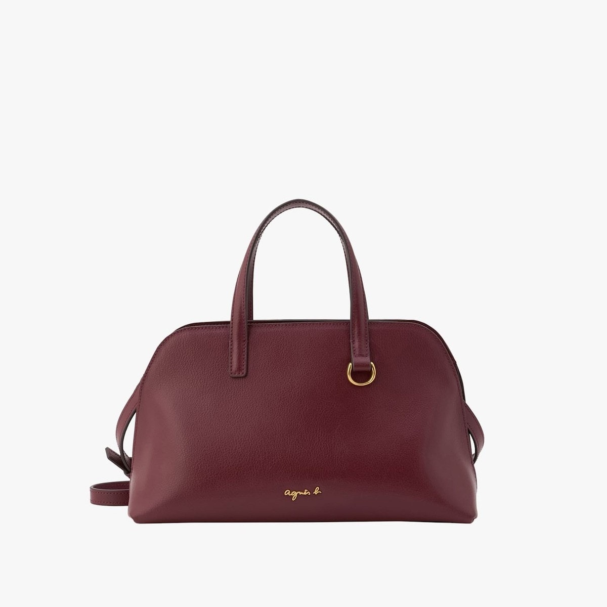 レザー 2way ミディアム トートバッグ ”Christelle” ABS01-05