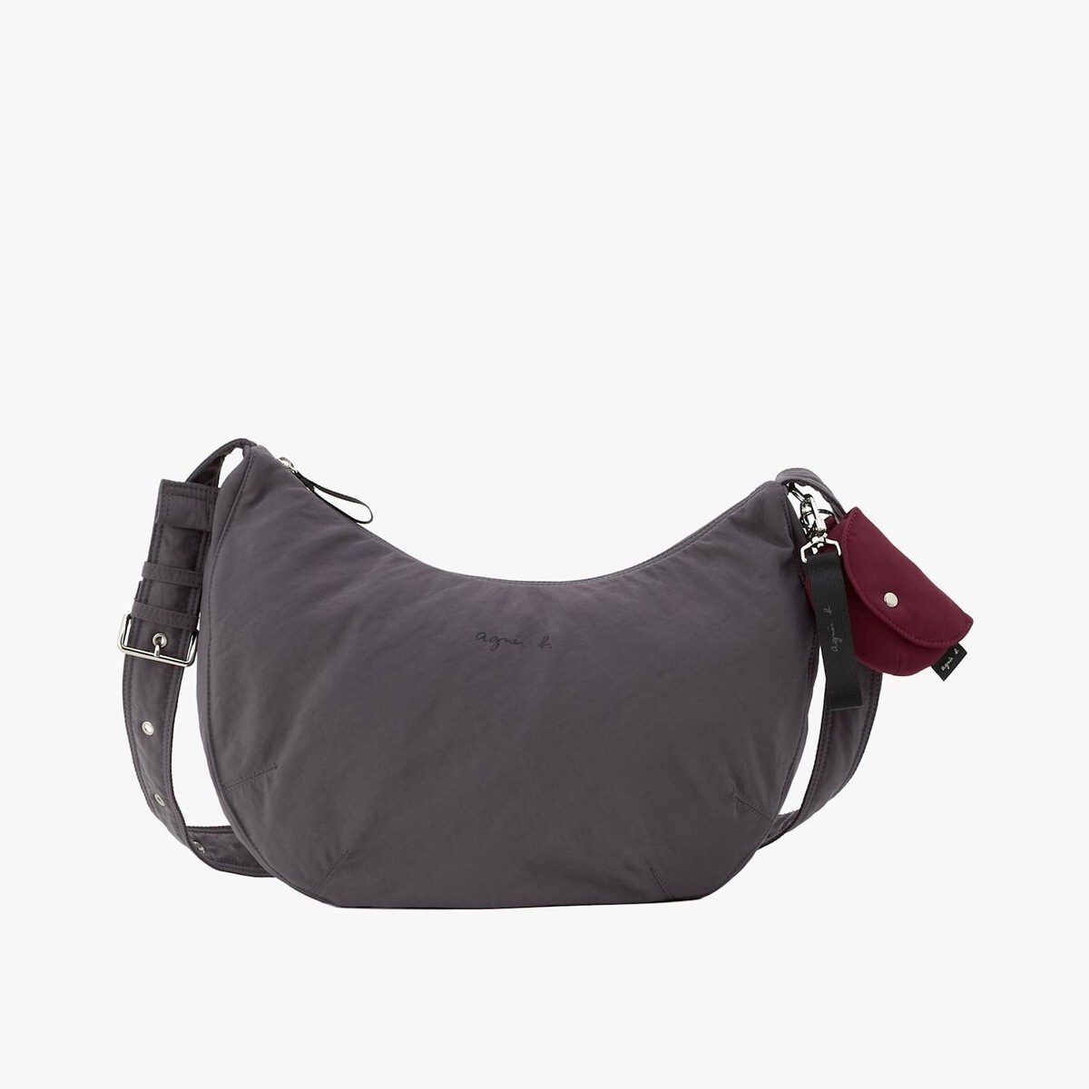 agnes b. CORDURA 巾着ショルダーバッグ agnes b. | ナイロン 