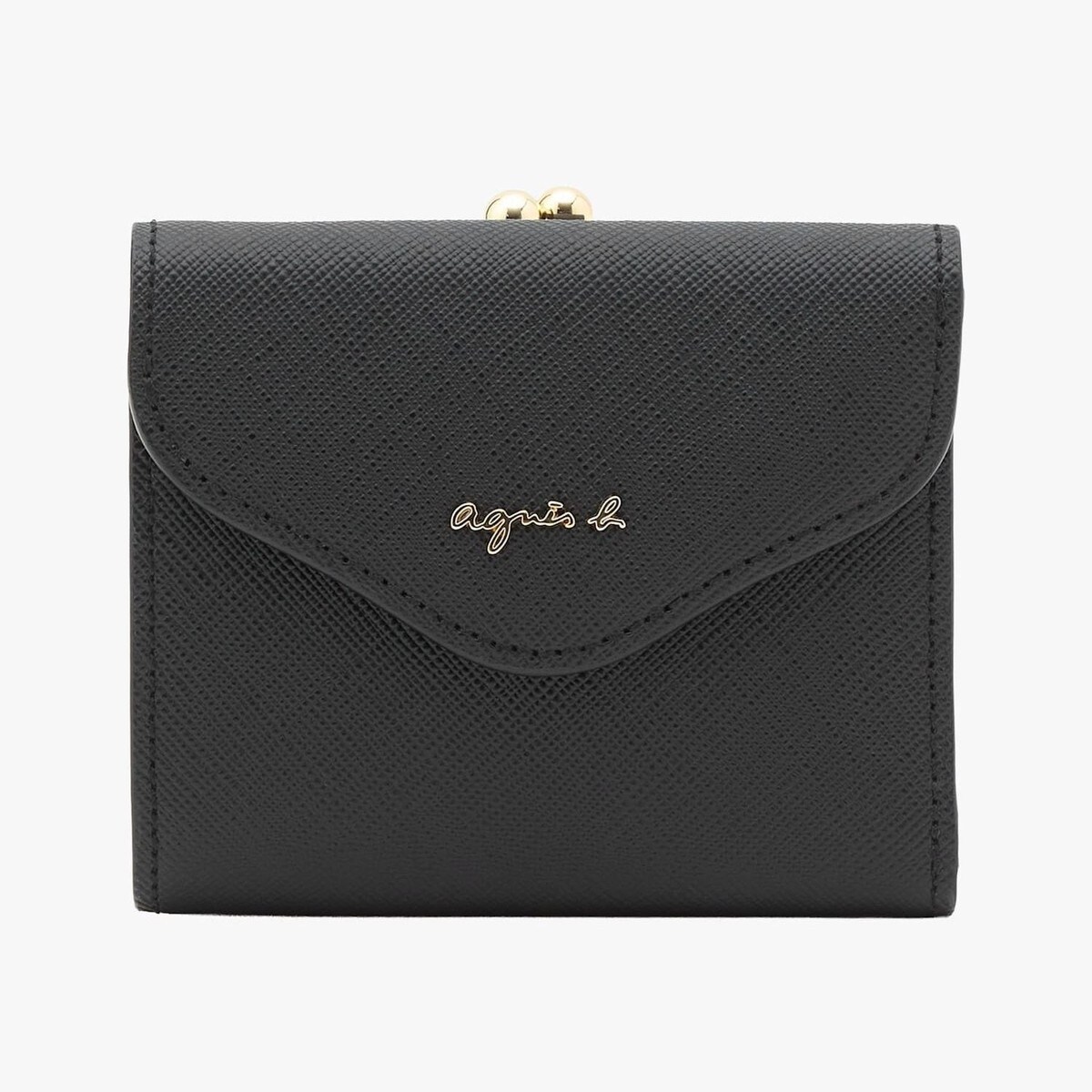 agne's b. VOYAGE ブラック 二つ折り財布 アニエスベー(agnes b.) 二つ折り財布・三つ折り財布 の一覧 | マルイ