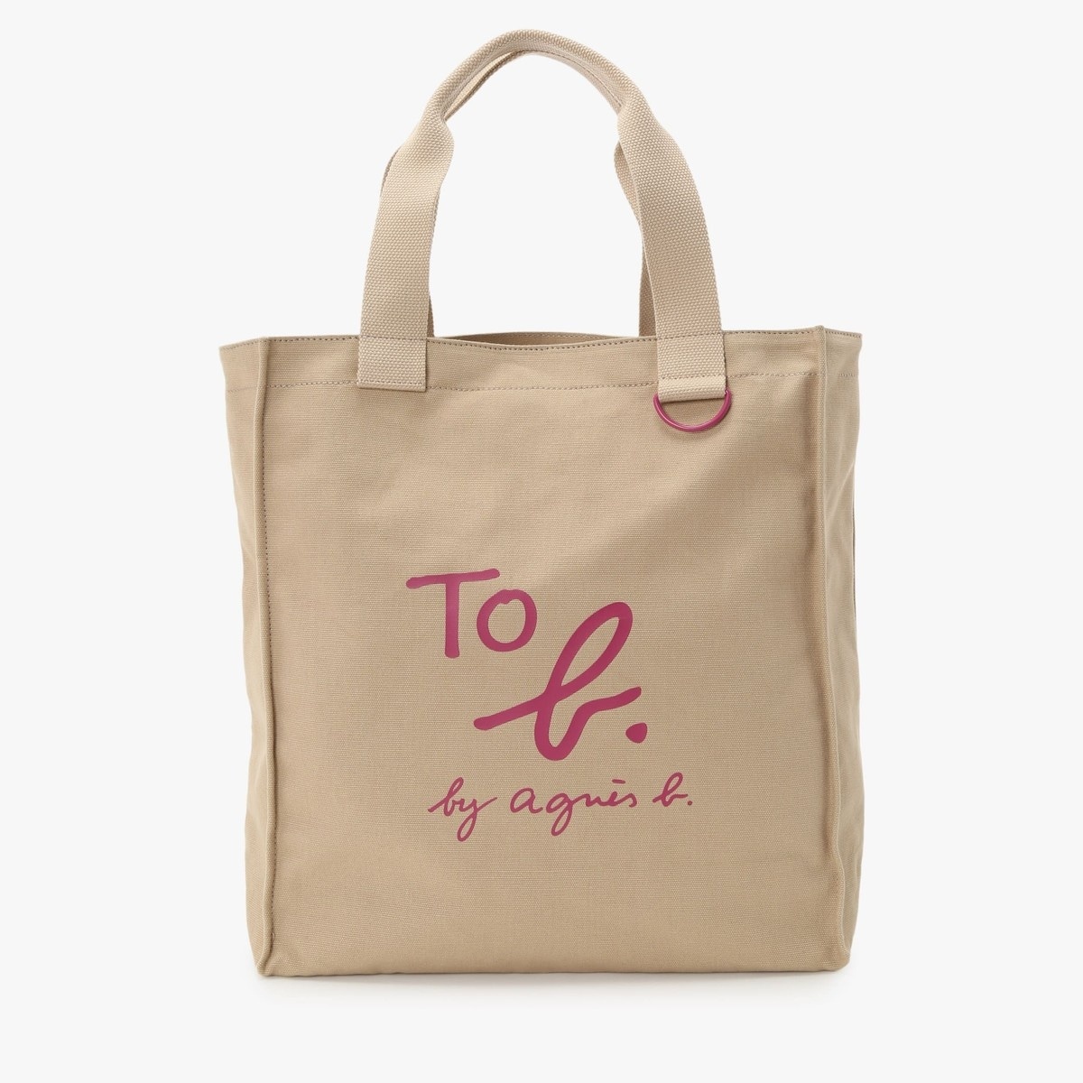 コットン ロゴ トートバッグ | トゥービーバイアニエスベー(To b. by