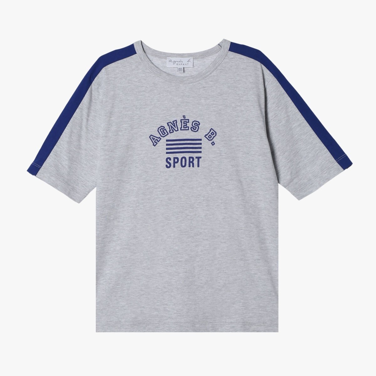キッズ ロゴ プリント コットン 半袖 Tシャツ | アニエスベー アン 