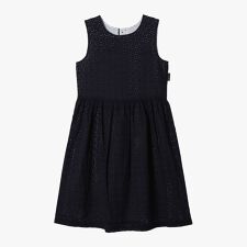 キッズ 花柄レース コットン ノースリーブ ワンピース | アニエスベー 