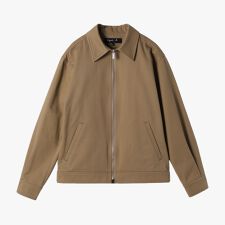 メンズ コットン 長袖 ジップアップジャケット ”Chet” | アニエスベー 