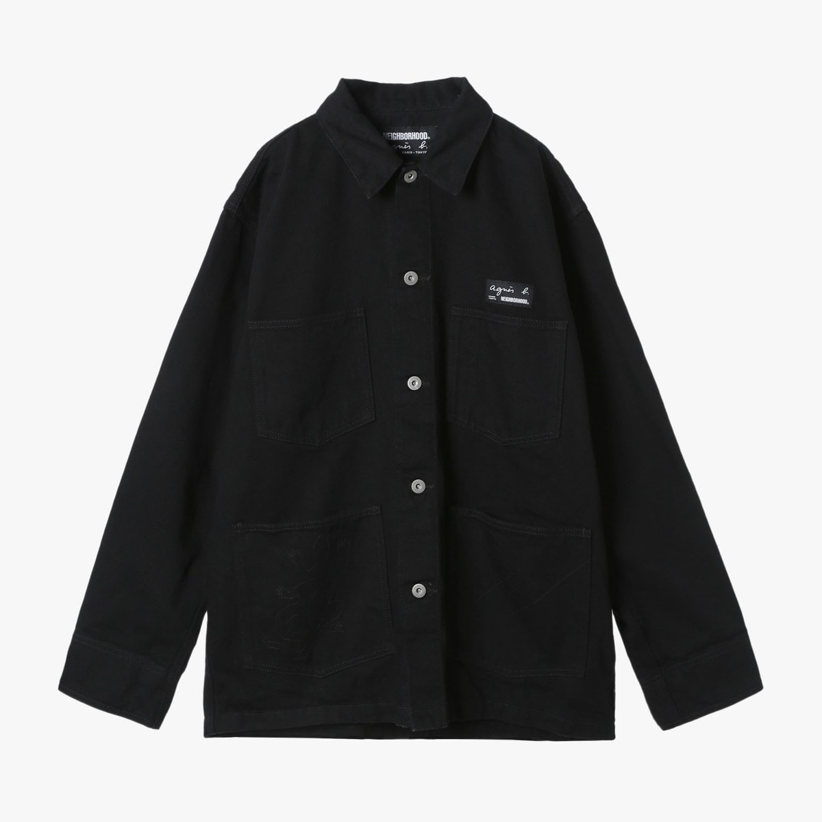 アニエスベー agnes b. homme カバーオール ジャケット フランス製 agnes b. x NH カバーオールジャケット | アニエスベー オム(agnes b