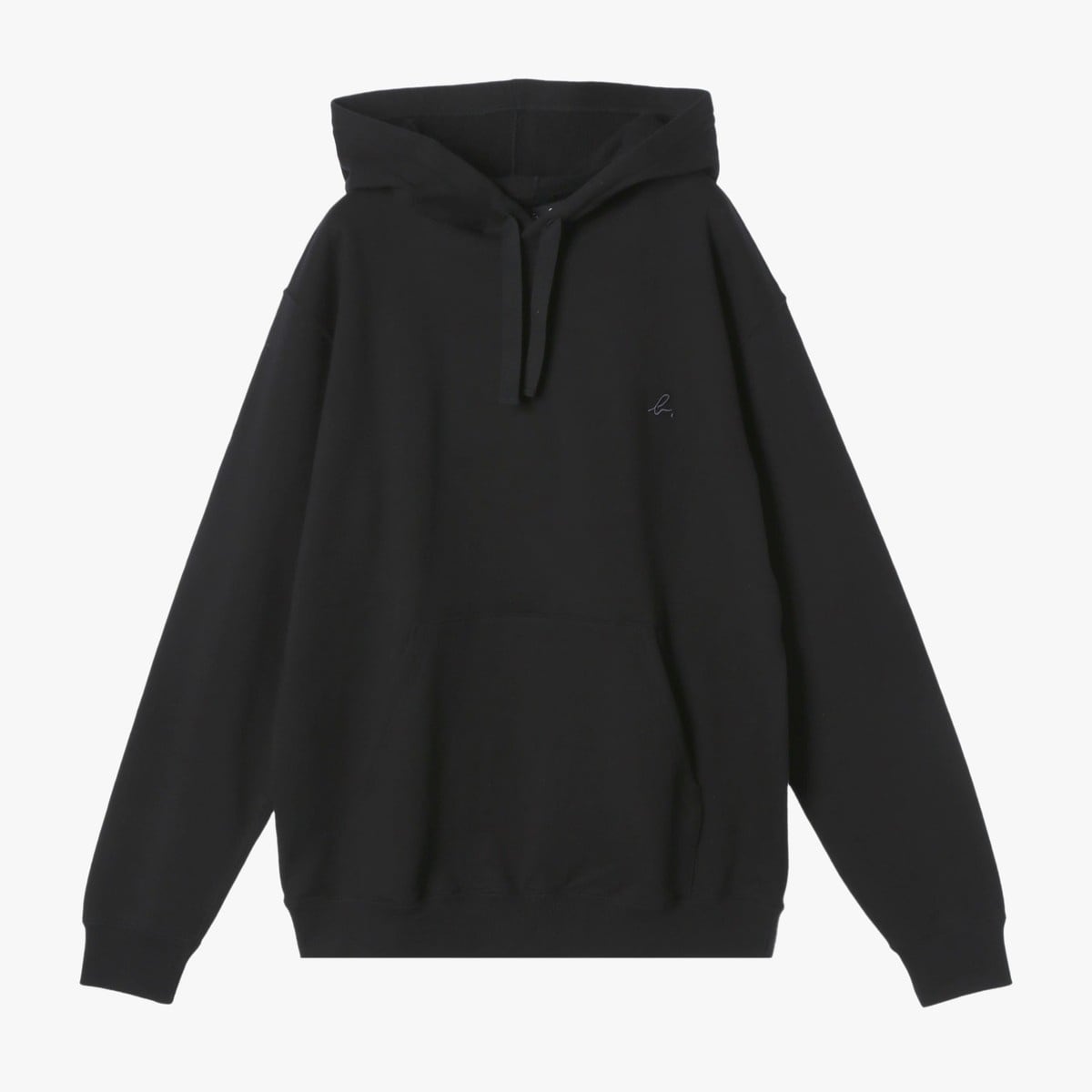 メンズ ”b.”ロゴ コットン 長袖 スウェット フーディー ”Porto 