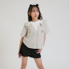 シャツドッキング半袖プルオーバー