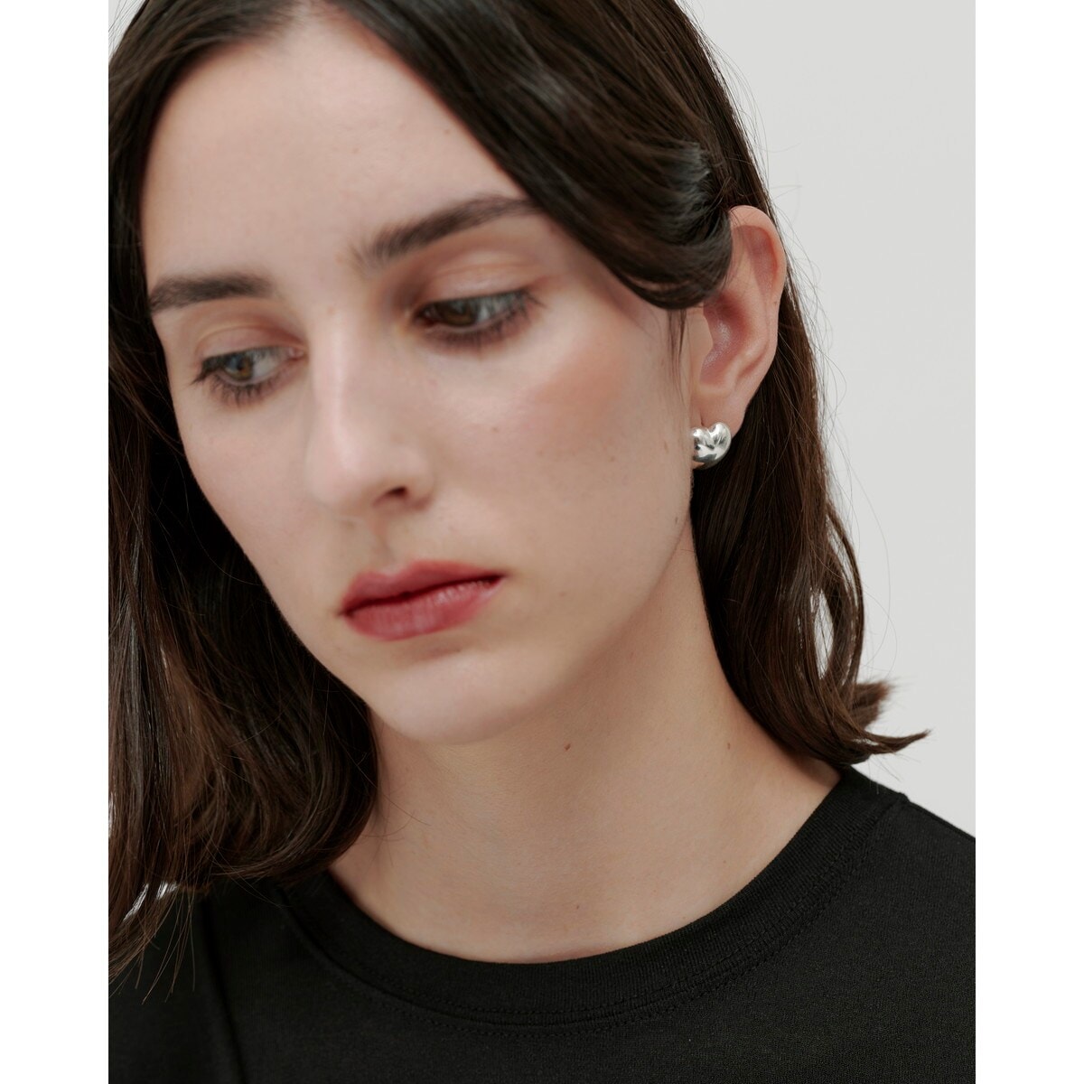 [�}���C]kiehtova/round heart pierce/���E���h �n�[�g�s�A�X/�L�G�g���@�ikiehtova�j silver