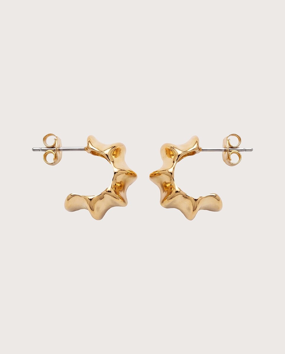 [�}���C]kiehtova/WAVE HOOP PIERCE/�E�F�[�u �t�[�v �s�A�X �S�[���h �V���o�[/�L�G�g���@�ikiehtova�j gold