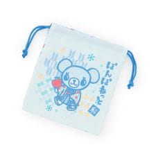 和柄巾着【ナカムラくん】【ミントくん】【ルッキー】
