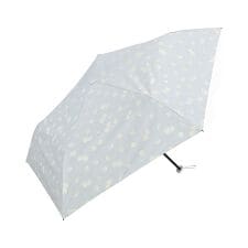 【Wpc.】日傘 折りたたみ傘 遮光軽量ドットデイジー ミニ【完全遮光100％＆UVカット99.9％