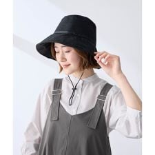 【Wpc.】UVカット接触冷感クロッシェハット【完全遮光100％＆完全UVカット100％生地】