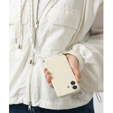 iPhoneケース スマホケース ストラップ付き シンプル