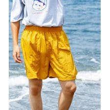 撥水加工 ナイロンショートパンツ