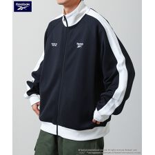 【rm-5103】REEBOK  ダンボールニット ポンチ長袖トラックトップジャケット