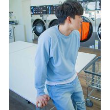 【sc24003zw】ZIP FIVE WHITELINE 裏毛コンパクトスウェット