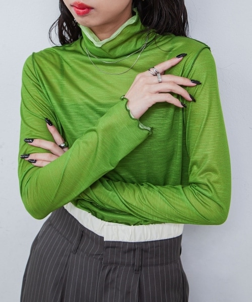 [�}���C]�y22ss-ch604�zChillfar/�V�A�[�n�C�l�b�N�g�b�v�X/�`���t�@�[�iChillfar�j GREEN