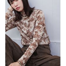 【22ss-ch604】Chillfar/シアーハイネックトップス