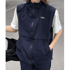 【23ss-ch511】Chillfar スタンドナイロンベスト