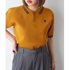 【24ss-ch011】Chillfar サマーニットカラーポロ