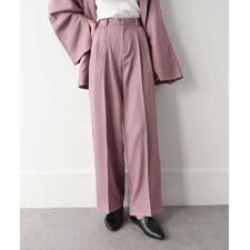 【az22169c】Chillfar 22AWハイウエストストレートスラックスパンツ