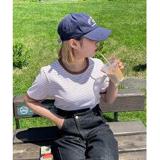 【21ss-ch640】Chillfar ボーダーリンガーTシャツ